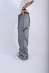 Emnm Special Gri Baggy Jean Pantolon P889