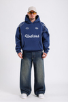 Eskitme Detay Super Baggy Jean Pantolon P1018