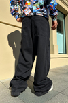 Extra Baggy Bol Kalıp Siyah Bdg  Pantolon P730