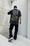 Fake Feeling Acid Wash Oversize Tshirt T768