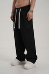 Fermuar Detay Siyah Baggy Pantolon CT01 6358