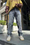 File Detay Füme Jean Pantolon P778