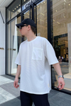 Fitilli Krem Jarse Kumaş Tshirt  T620