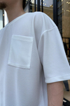 Fitilli Krem Jarse Kumaş Tshirt  T620