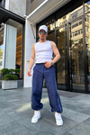 Fitilli Kumaş Beyaz Fit Atlet T739