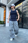 Fitilli Kumaş Lacivert Fit Atlet T746