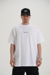 Forever Baskılı Beyaz Oversize Tshirt CT01 MRT26017/1