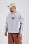 Forks Gri Melanj Oversize Sweatshirt  SW1119