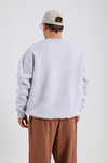 Forks Gri Melanj Oversize Sweatshirt  SW1119