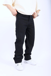 Fsbn Chaotic Nakışlı Siyah Baggy Jean P932
