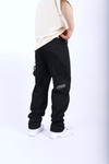 Fsbn Chaotic Nakışlı Siyah Baggy Jean P932