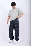 Fsbn Desenli Baggy Jean Pantolon P933