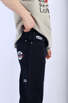 Fubu Lacivert Patch Detay Jean Pantolon P908