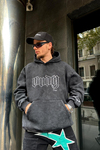 Füme Acid Wash Oversize Dad Sweatshirt SW997