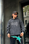 Füme Acid Wash Oversize Dad Sweatshirt SW997