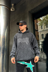Füme Acid Wash Oversize Dad Sweatshirt SW997