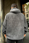Füme Acid Wash Oversize Dad Sweatshirt SW997