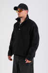 Füme Jean Kumaş Oversize Gömlek G146