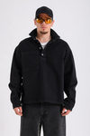 Füme Jean Kumaş Oversize Gömlek G146