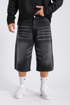 Fundayz Acid Wash Füme Jean Şort S263