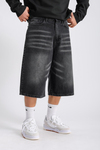 Fundayz Acid Wash Füme Jean Şort S263