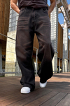 Fundayz Acid Wash Kahve Jean Pantolon P953