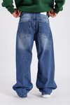 Fundayz Acid Wash Mavi Jean Pantolon P956