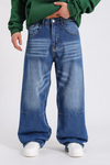 Fundayz Acid Wash Mavi Jean Pantolon P956