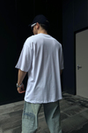 Fundayz Beyaz Basic Oversize Tshirt T878