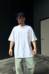 Fundayz Beyaz Basic Oversize Tshirt T878