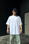 Fundayz Beyaz Basic Oversize Tshirt T878