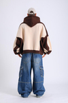 Fundayz Boxy Collection Oversize Hoodie SW1292