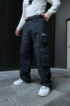 Fundayz Çift Cepli Antrasit Baggy Pantolon P854