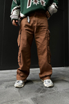 Fundayz Çift Cepli Taba Baggy Pantolon P852