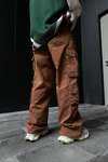 Fundayz Çift Cepli Taba Baggy Pantolon P852
