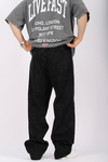 Fundayz Desenli Baggy Jean Pantolon P934