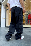 Fundayz Füme Baggy Kargo Jean Pantolon P743