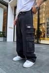 Fundayz Füme Baggy Kargo Jean Pantolon P743