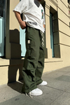 Fundayz Gabardin Haki Combat Pantolon P702