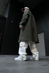 Fundayz Haki Oversize Longsweatshirt SW1067
