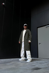 Fundayz Haki Oversize Longsweatshirt SW1067