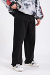 Fundayz İnce Tiftik Kumaş Siyah Baggy Jean Pantolon P845