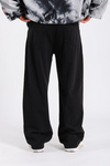 Fundayz İnce Tiftik Kumaş Siyah Baggy Jean Pantolon P845