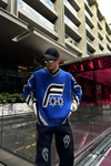 Fundayz Mavi Oversize Kazak SW1075