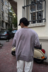 Fundayz Nakışlı Acid Wash Kahve Oversize Tshirt T939