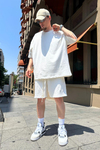 Fundayz Premium Ekru Oversize Takım TKM131