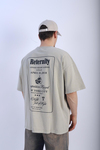 Fundayz Reternity Baskılı Oversize Tshirt T933