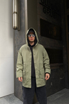 Gabardin Yeşil Parka C194