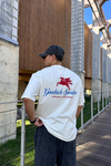 Goodrich Baskılı Krem Oversize Tshirt T1187