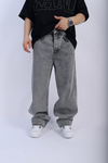 Gri Basic Baggy Jean Pantolon P912